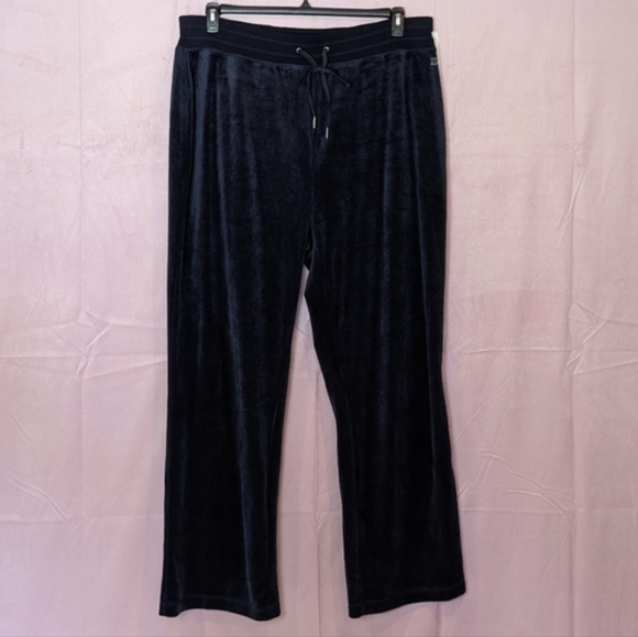 Calvin Klein Blue Velvet High Waist Lounge Pants size 3X - Picture 1 of 8